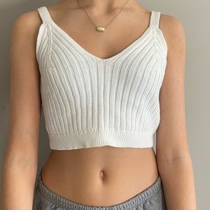 Aerie Knit Cropped Sweater/Tank - medium